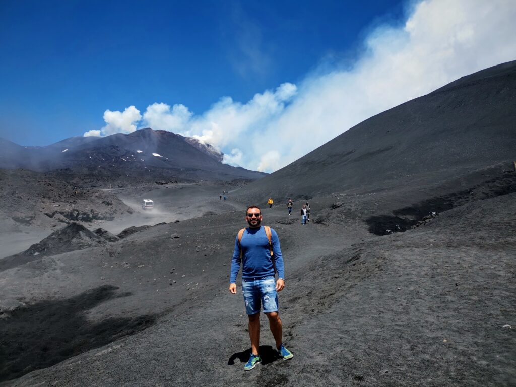 Hiking on Mount Etna
