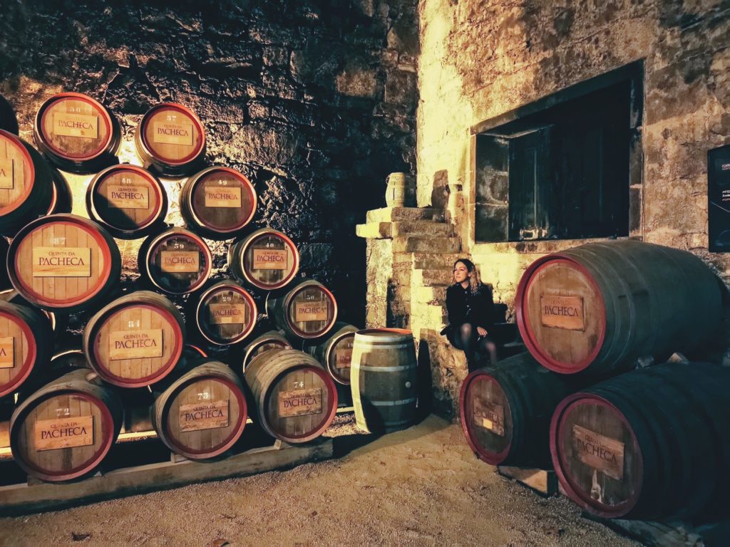 Port wine barrels
