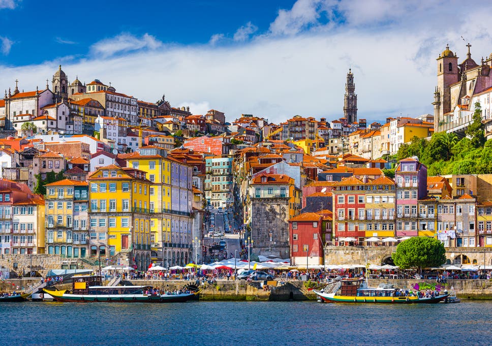 Porto from the river