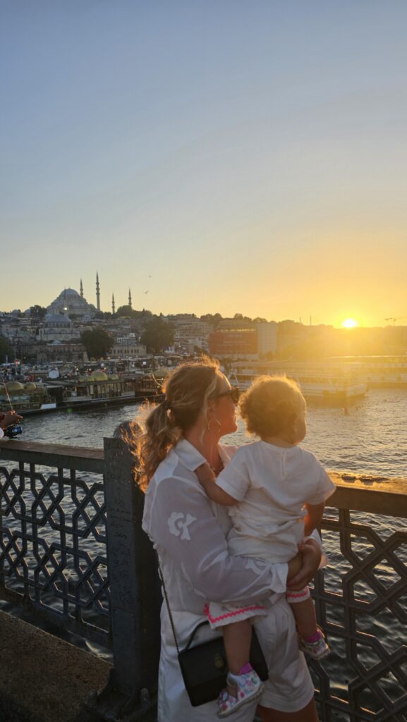 Sunset from the Galata Bridge
